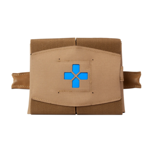 Blue Force Gear, Micro Plus Trauma Kit NOW, Molle Mount, Coyote Brown