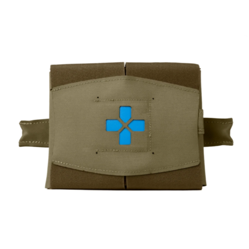 Blue Force Gear, Micro Plus Trauma Kit NOW, Molle Mount, Ranger Green