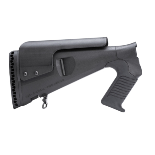 Mesa Tactical, Urbino Pistol Grip Stock, Cheek Riser & Limbsaver, Benelli M4, 12 GA, BLK