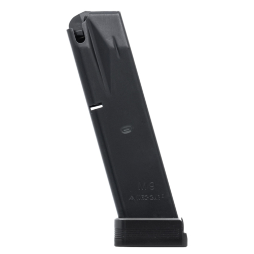 Mec-Gar, Beretta 92FS, M9, 9mm, 10 Round Competition Magazine, Aluminium Base Pad