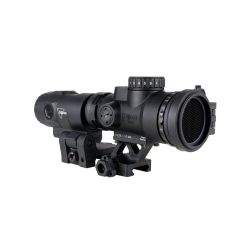Trijicon MRO SD Patrol Reflex Sight 1x25, 2.0 MOA Red Dot, Full Co-Witness Q-Loc Mount w/3X Magnifier
