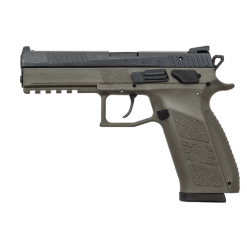 CZ Arms, CZ P-09, 4.50" Barrel, OD Green 9mm