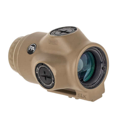 Primary Arms, SLx 3X Micro Magnifier, ACSS Pegasus Ranging Reticle, Flat Dark Earth