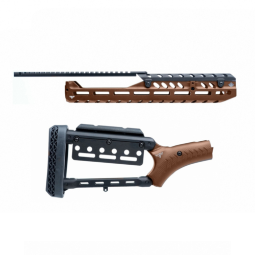 Ranger Point Precision, Smith & Wesson 1854 PewView Pistol Caliber Stock Set, Root Beer