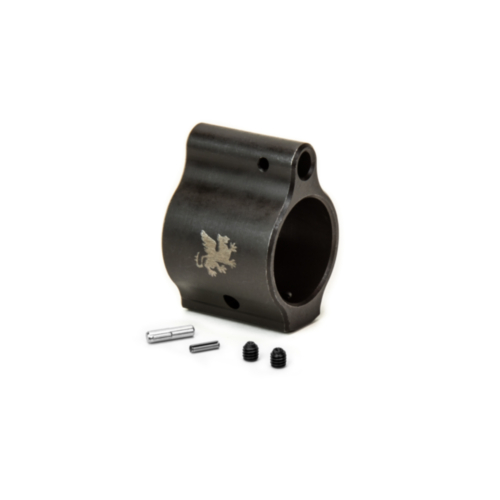 Griffin Armament Primo Gas Block Low Profile, .750" Journal, Black Nitride
