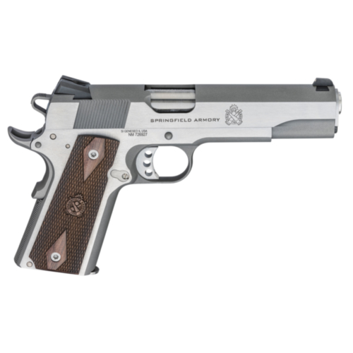 Springfield Armory, 1911 Garrison, 5.00" Barrel, Stainless, 45 ACP
