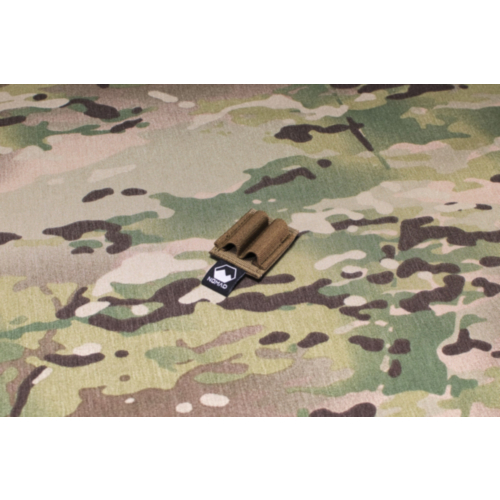 Nomad Custom Gear, Two Round Card, Coyote Brown