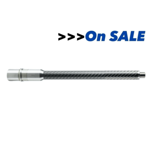 BSF Barrels, AR10 12.50” 308 Win Carbon Fiber Fluted Barrel, No Gas Hole, 0.875” Profile