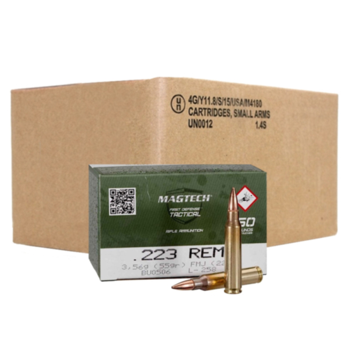 Magtech Ammo, 223 Rem, 55 Grain FMJ, 1000 Rounds — RDSC