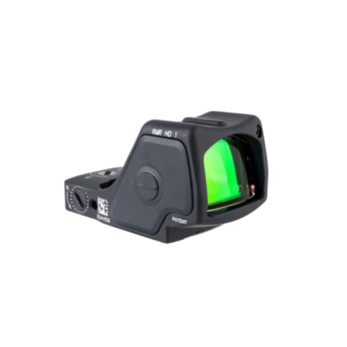 Trijicon RMR HD Adjustable LED Reflex Sight, 1.0/55 MOA Red Dot, Black