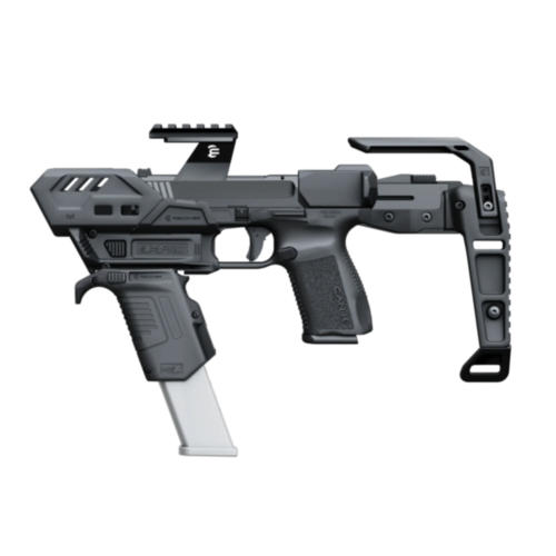 Recover Tactical, S-PRO Pistol Stabilizer Conversion Kit for Canik, MG Full Kit, Black