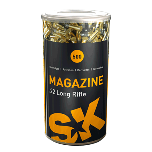 SK Ammunition Magazine Ammo, 22LR 40 Grain, 500 Rounds