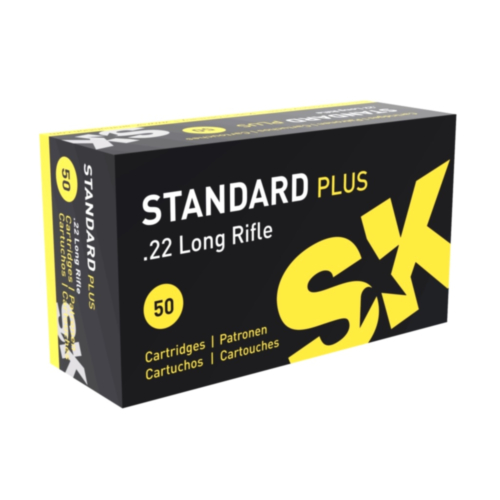 SK Ammunition Standard Plus Ammo, 22LR 40 Grain, 50 Rounds