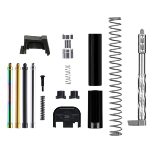 L2D Combat, Enhanced Slide Upper Parts Kit, Glock 9MM GEN3/4, TIN