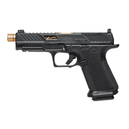 Shadow Systems, MR920L Elite, 5.00" Bronze TiCN Threaded Barrel, Black Frame/Slide, 9mm