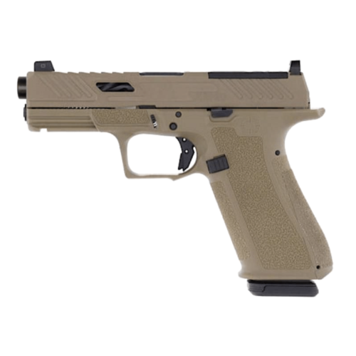 Shadow Systems, XR920 Elite, 4.17" Black Barrel, FDE Frame/Slide, 9mm