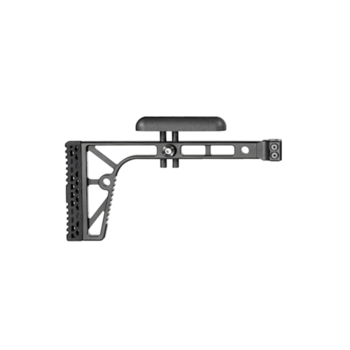 Black Collar Arms, Pork Sword Fixed Stock, Hardcoat Anodized Black