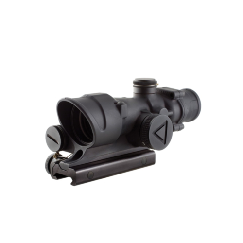 Trijicon ACOG LED, 4x32 5.56 Red Horseshoe Ballistic Reticle, TA51 Mount, Black