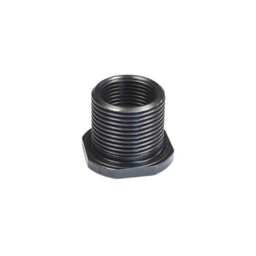 Precision Armament, Muzzle Thread Adapter, 1/2X28 to 5/8X24 TPI, Black