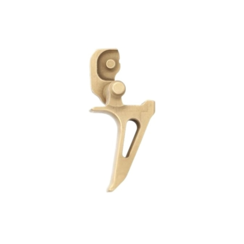 Sig Sauer Parts, P320 Flat Skeleton Trigger, Gold