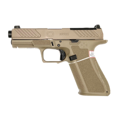 Shadow Systems, XR920 Combat Optic Ready, 4.17" Black Barrel, FDE Frame/Slide, 9mm