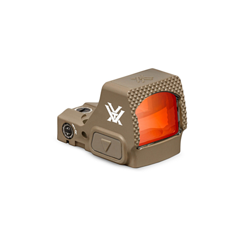 Vortex Optics, Defender-ST Micro Red Dot Sight, 3 MOA, Tan