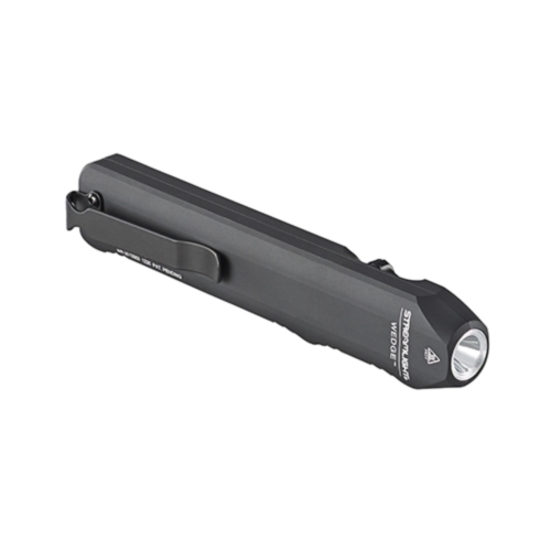 Streamlight Wedge Slim Everyday Carry Flashlight, USB-C Rechargeable, Black