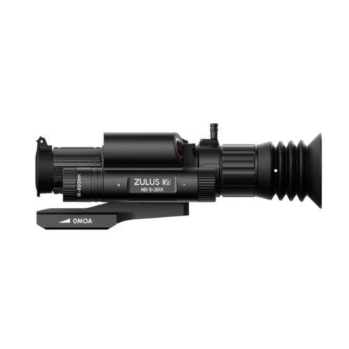 DNT Optics, Zulus HD V2 5-20X Digital Night Vision Scope with Laser Rangefinder & Ballistic Calculator