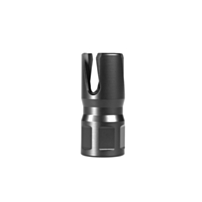 Shield Rifleworks, 762 Triple Crown Flash Hider, Compact, Black Nitride, 5/8X24 TPI