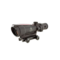 Trijicon ACOG, 3.5x35 308 Red Chevron Ballistic Reticle, TA51 Mount, Black