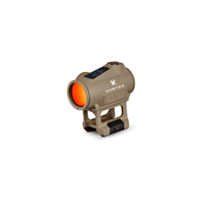 Vortex Optics, Crossfire Solar Red Dot Sight, 2 MOA Dot, Tan