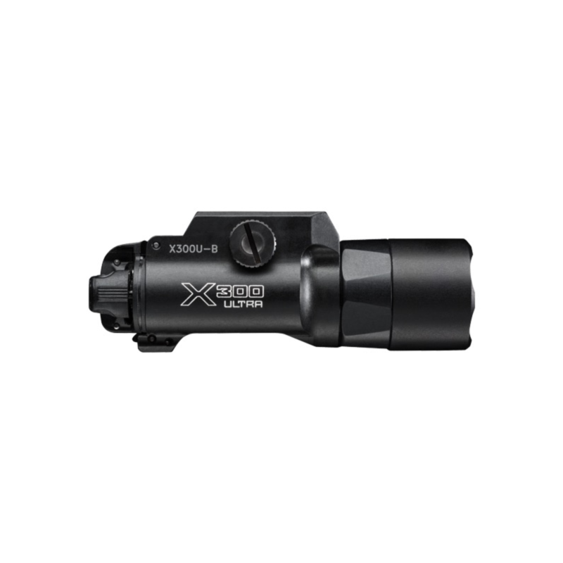 SureFire X300U-B ブラック フラッシュライト SureFire X300U-B Ultra Weapon Light, 1000 Lumens, T-Slot Mount, Black