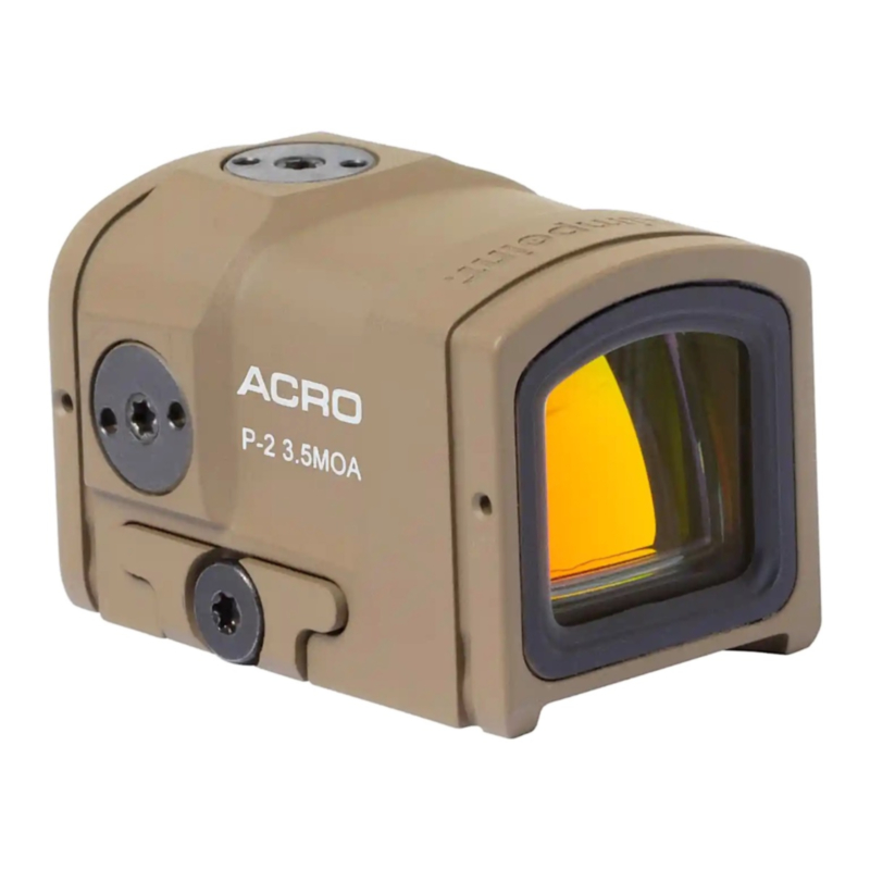 Aimpoint ACRO P-2, 3.5 MOA, Dovetail Mount, Flat Dark Earth