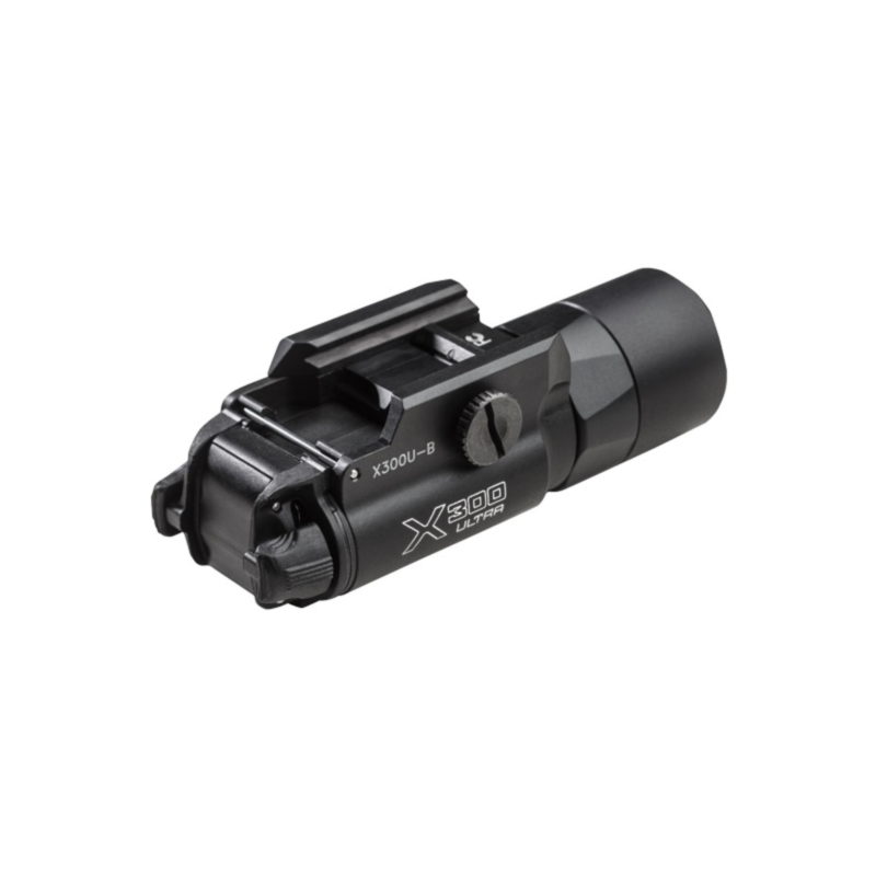 SureFire X300U-B Ultra Weapon Light, 1000 Lumens, T-Slot Mount, Black