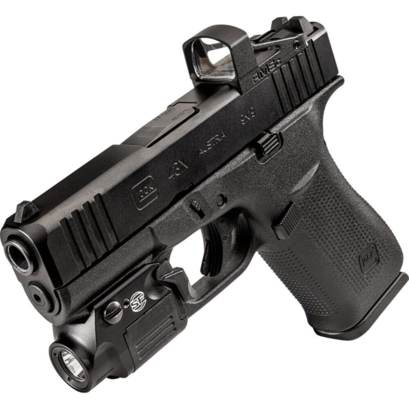 SureFire XSC-A Compact Weapon Light, 350 Lumens, Glock 48 RailLock