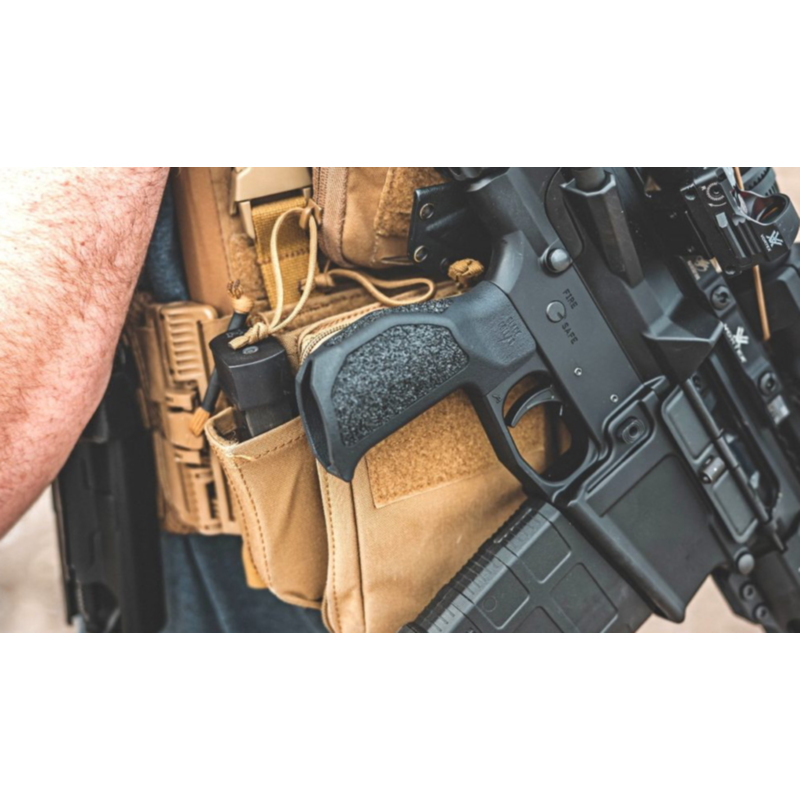 Black Collar Arms, Priapus Grip, Molded-in Texture, Black