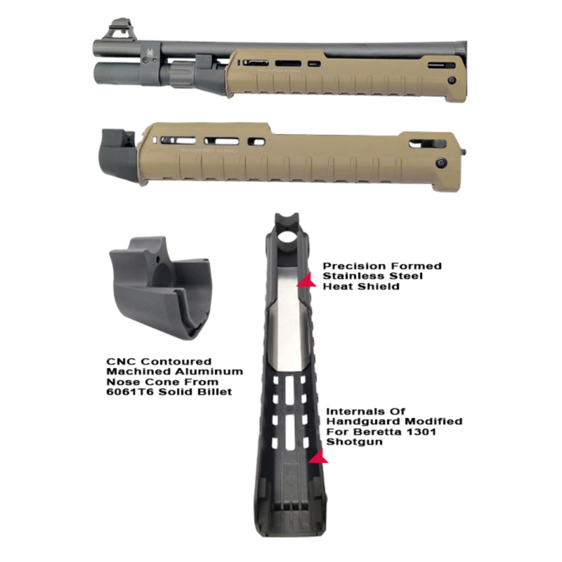GG&G, Beretta 1301 Magpul Zhukov Handguard, Flat Dark Earth