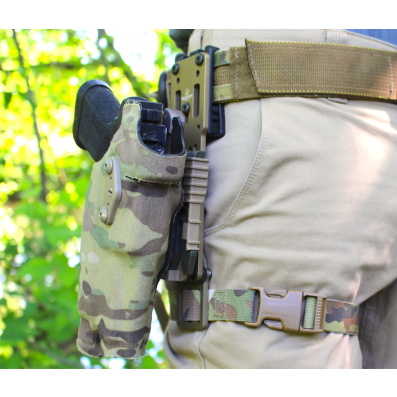 True North Concepts, Modular Holster Adapter Leg Strap Kit, Black