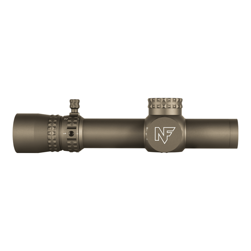 Nightforce Optics, NX8 1-8x24mm F1, FC-DMx Reticle, Dark Earth