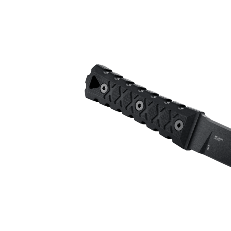 CRKT HZ6 Black Fixed Blade Tactical Knife