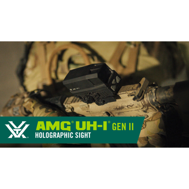 Vortex Optics, Razor AMG UH-1 Gen II Holographic Sight, 1 MOA Dot, Tan