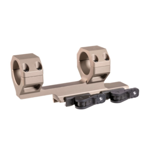 American Defense Delta Cantilever Scope Mount, 1.70" Height, Titanium QD Lever, Flat Dark Earth, 30mm