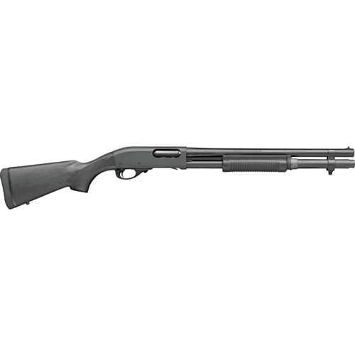 Remington 870 Police, 18.00” Barrel, 2 Shot Extension, Bead Sight, 12 GA