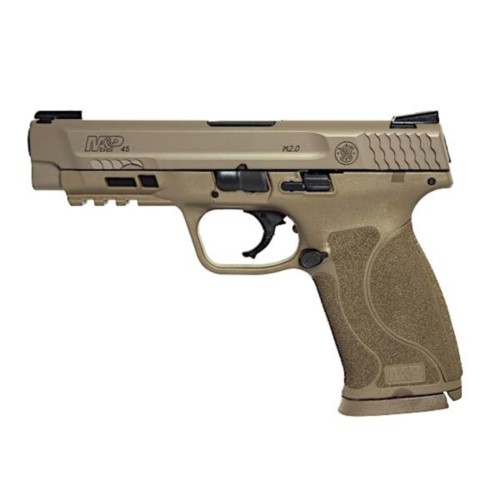 Smith & Wesson M&P45 2.0, TruGlo TFX Sights, Flat Dark Earth, 4.60" Barrel, 45 ACP — RDSC