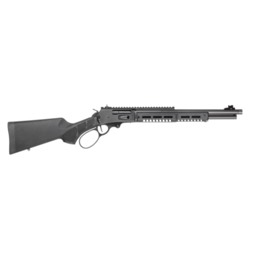 Smith & Wesson 1854 Stealth Hunter Lever Action Rifle, 16.50" Barrel, Black Synthetic Stock, Big Loop, 45-70