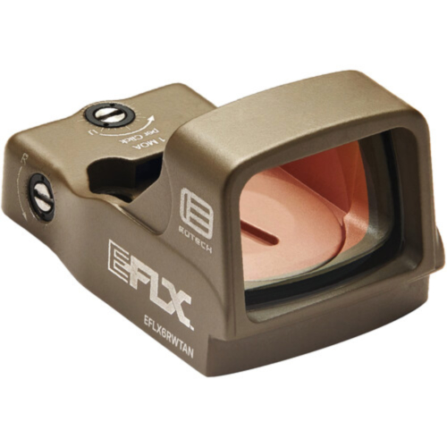 EOTech EFLX Mini Reflex Sight, 3 MOA Red Dot, Tan