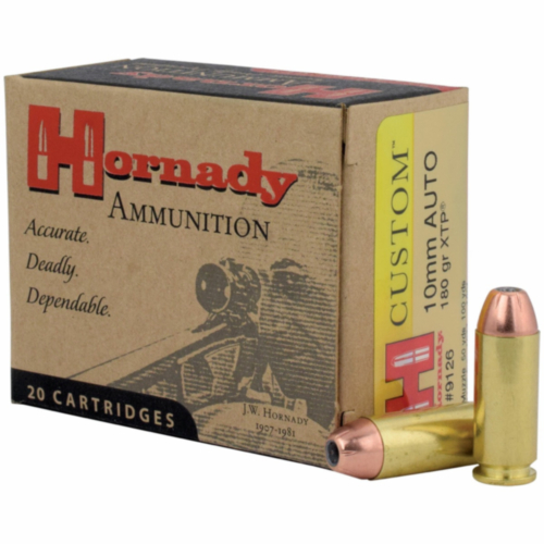 Hornady Ammo, 10mm 180 Grain XTP, Custom, 20 Rounds — RDSC