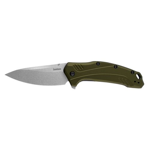 Kershaw Knives, Link Olive Stonewash