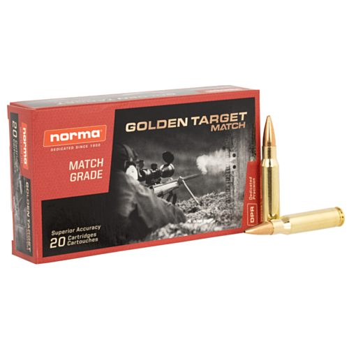 Norma USA Ammo, 308 Win 175 Grain Golden Target, 20 Rounds — RDSC