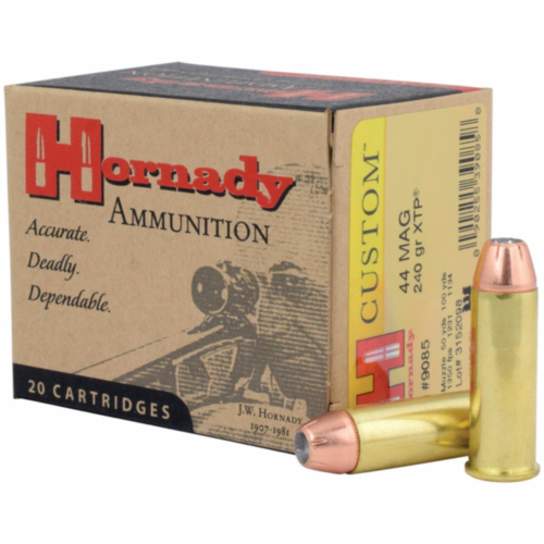 Hornady Ammo, 44 Mag 240 Grain XTP, Custom, 20 Rounds — RDSC